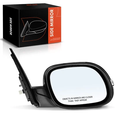 Espejo retrovisor eléctrico cromado negro pasajero para Kia Soul 2014 2015-2019 con lámpara de señalización Foto 1 de 4