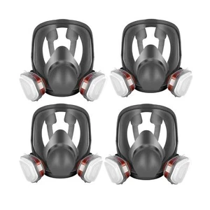 Full Face Respirator Mask: 6800 Gas mask Respirator Mask with Filters 6001 - ... - Picture 1 of 6
