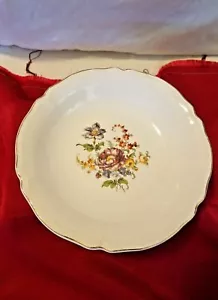 Cunningham & Pickett 22K Gold Trimmed Homer Laughlin Salad Bowl - Picture 1 of 6