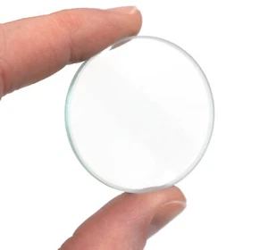 Double Convex Lens, 50mm Focal Length, 1.5" (38mm) Diameter - Eisco Labs - Picture 1 of 4