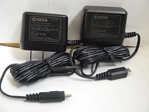 (Lot of 2) Kyocera Original Micro USB Home/Travel Chargers (SCP-31ADT) - Picture 1 of 4