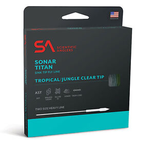 Scientific Anglers Sonar Titan Tropical Clear Tip Fly Line - All Sizes