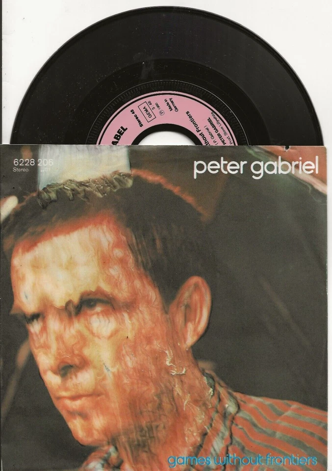 PETER GABRIEL GAMES WITHOUT FRONTIERS SINGLE FROM GERMANY + PIC SLEEVE MINT, NEW - Image 1 of 2