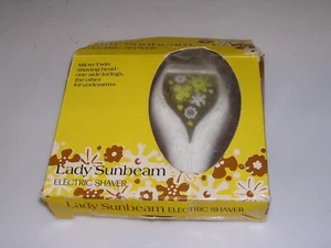 Vintage 1960's Lady Sunbeam Women's Electric Razor Shaver Works 76-141 - Picture 1 of 4