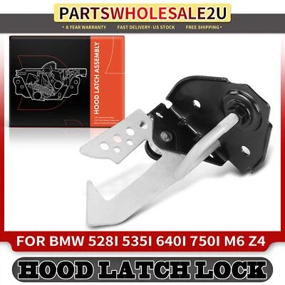 Bloqueo de cierre de capó delantero derecho superior para BMW 528i 528i xDrive 535d 535d xDrive Foto 1 de 4