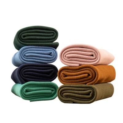 1 X Knitted Cotton Ribbed Cuff Fabric Stretchy Jacket Collar Trim Sewing DIY - Image 1 of 4