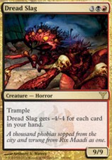 1x Dread Slag - Foil MTG Dissension NM Magic Foil