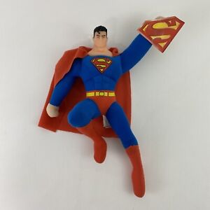 NEW 2006 DC Comics Superman Plush With Vinyl Head Stuffed Toy Kellytoy