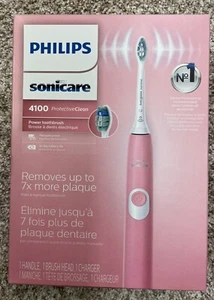 Philips Sonicare 4100 Protective Clean Electric Toothbrush Pink - Picture 1 of 3