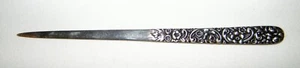 Antique JENKINS & JENKINS REPOUSSE 925 STERLING SILVER LETTER OPENER Marked~1910 - Picture 1 of 7