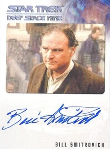Deep Space Nine Heroes & Villains Bill Smitrovich As Michael Webb Autograph Card - Picture 1 of 1
