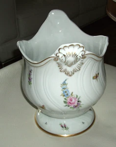 Edeler Topf / Vase mit Handmalerei - Licht Thüringen - 24 x 21 cm unbeschädigt - Bild 1 von 7