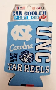North Carolina Tar Heels NCAA WinCraft Scatter Can Koozie Set of Two - Picture 1 of 2