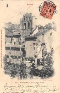 CPA 09 SAINT GIRONS EGLISE ST VALLIER  (frais de port offert - Picture 1 of 1