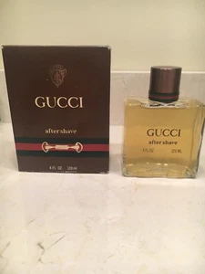 Gucci After Shave Splash for Men 4.0 fl oz Vintage NIB-Worn Box - Picture 1 of 4