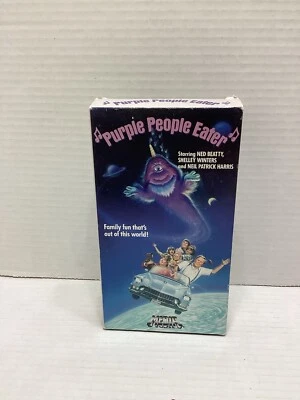 Purple People Eater Movie VHS Movie Tape HI FI STEREO Used Tested VG+ NICE - Image 1 of 4