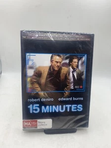 15 Minutes (DVD, 2000) Robert Deniro, Edward Norton - R4 Brand New Sealed - Picture 1 of 3
