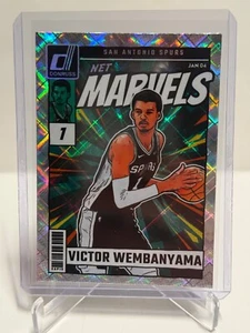 2024-25 Panini Donruss - Net Marvels -Victor Wembanyama #21 Diamond SP Spurs - Bild 1 von 2