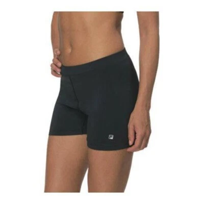 $32 FILA Womens Coolmax Pickleball Tennis BALL SHORTS - Black - TW151JF1 - Large - Image 1 of 2
