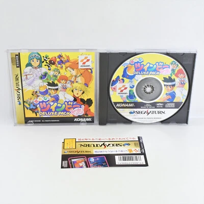 Sega Saturn DETANA TWINBEE YAHHO DELUXE PACK Spine 2285 ss - Image 1 of 4