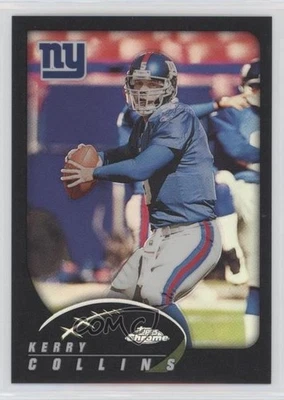 2002 Topps Chrome Black Refractor /599 Kerry Collins #95 - Image 1 of 2