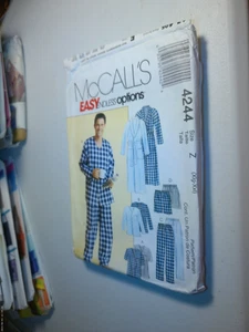 Mccall's Men's Pajamas Robe Shorts Pants Sleep Top Sewing Pattern Size XLG-XXL - Picture 1 of 1