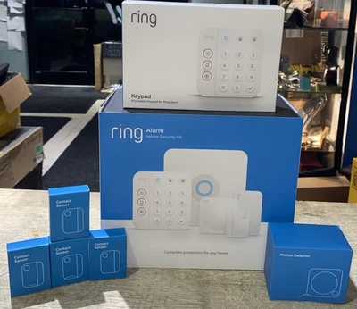 Ring Alarm (2nd Generation) 14 Piece Kit Home Security System - White - Image 1 of 4