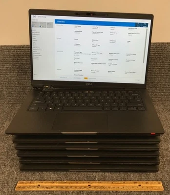 Lote de 7 laptops Dell Latitude 7420 14" i5-11th 16GB, sin almacenamiento, arranca al BIOS Foto 1 de 4