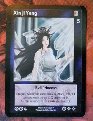 2007 Shadowfist TCG Critical Shift Xin Ji Yang Rare LP - Image 1 of 2