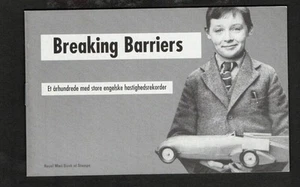 BREAKING BARRIEREN SCHWARZ/WEISS SKANDINAVISCHES WERBEHEFT ENTHÄLT KEINE BRIEFMARKEN - Bild 1 von 1