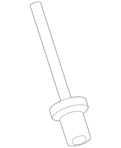 Genuine GM Reveal Molding Rivet 09434229 - Picture 1 of 2