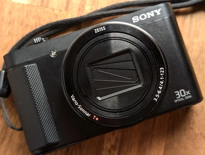 Japanese only N MINT Sony Cyber-shot DSC-HX90V 18.2MP Digital Camera japan Black - Image 1 of 4