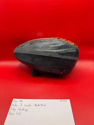 Dye PB Rotor 1 Lader - schwarz/rot - Regendeckel - voll funktionsfähig - Bild 1 von 4