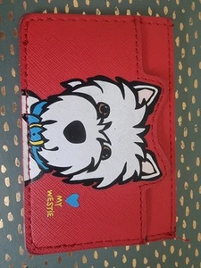 MARC TETRO WESTIE credit/bus pass Holder Red bought In Macy's Store 2019 - Picture 1 of 10