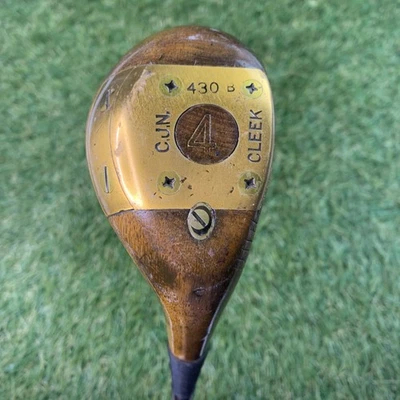 Wilson CJN 430B Cleek Steel Shaft RH 41"Rounded Bottom Leather Grip SCARCE - Image 1 of 4