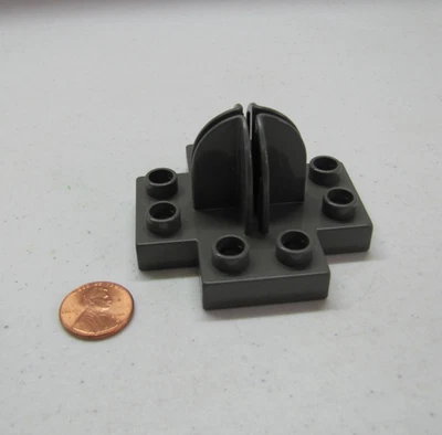 全新! 乐高 Duplo 灰色人偶支架适用于花园森林仙女剧院专业 — 第 1/3 张图片