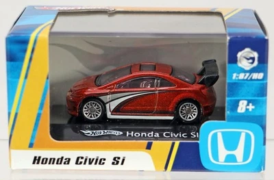 Honda Civic Si - P1722 2008 naranja escala 1:87 Hot Wheels nunca retirado de la caja Foto 1 de 4
