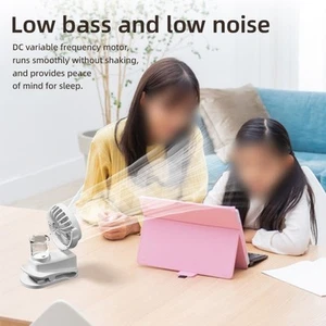 Portable Clip on Fan with Misting Feature Adjustable Speeds for Personal Use - Photo 1/14