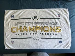 2011 McArthur Green Bay Packers NFC Conference Champions Super Bowl XLV Towel - Picture 1 of 5