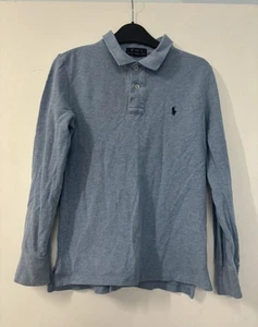 Boys Polo Ralph Lauren Long Sleeve Polo Shirt Age 10-12 Years - Picture 1 of 5
