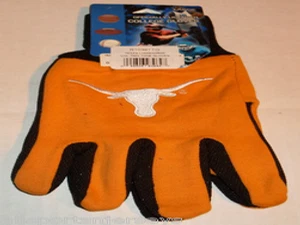 NCAA Texas Longhorns Utility Gloves Orange w/ Black Palm McARTHUR - Picture 1 of 1