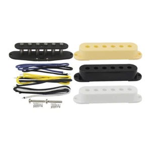 Fleer Gitarrenteile zum Selbermachen Alnico 5 Vintige flache Single-Coil-Pickup Faserspule - Bild 1 von 29