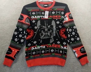 Geeknet Star Wars Darth Holiday Sweater Mens Medium NWT - Picture 1 of 16