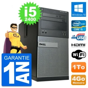 PC tour Dell Optiplex 390 MT i5-2400 RAM 4Go Festplatte 1To HDMI Windows 10 Wifi - Bild 1 von 5