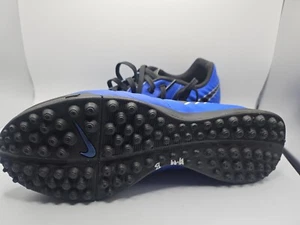 Nike Mens Rare Legend 7 Academy TF AH7243 400 Blue Black Soccer Cleats - Picture 1 of 6