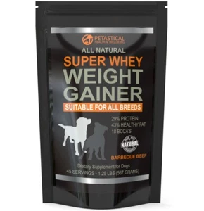 Petastical Dog Muscle Builder - All Natural Super Whey Protein Powder - Picture 1 of 6