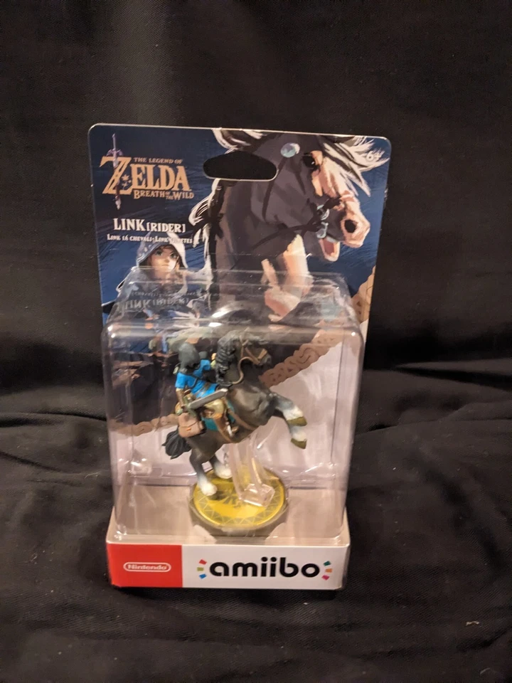 Link Rider Nintendo Amiibo - Zelda Breath of the Wild US Version Authentic