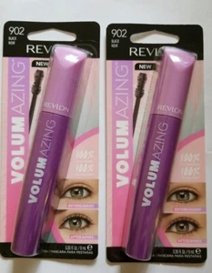 Revlon Volumazing Mascara #902 BLACK (Lot of 2) - Picture 1 of 2
