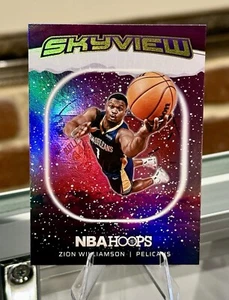 2024-25 Panini NBA Hoops WINTER SNOW - ZION WILLIAMSON Skyview HOLOFOIL Pelicans - Picture 1 of 2