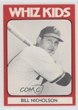 1980 TCMA 1950 Philadelphia Phillies Whiz Kids Bill Nicholson #1980-0027